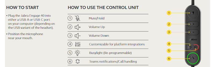 Controller usb jabra engage 40 Controller usb jabra engage 40